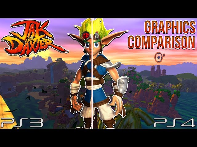 Jak and Daxter PS4 VS PS3 Graphics Comparison!