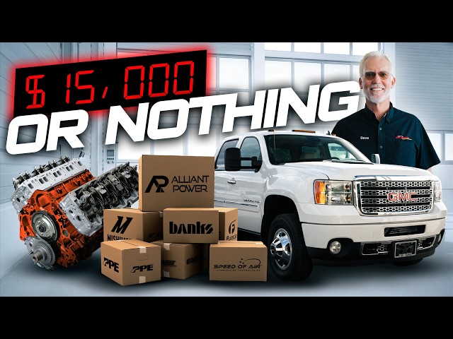 $15,000 or Nothing! Duramax Blow-By Engine Swap & Upgrades in 12 HOURS – Can My Team Pull It Off?