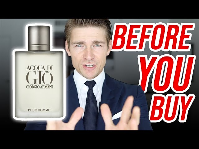 BEFORE YOU BUY Acqua di Gio by Giorgio Armani | Jeremy Fragrance