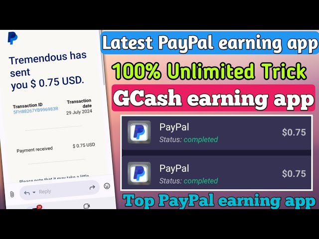 Top PayPal earning app of 2024 | GCash earning app of 2024 | Money Tune App Review |