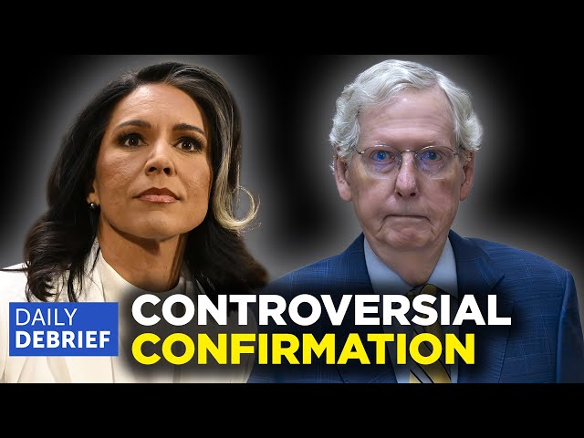 Tulsi Gabbard CONFIRMED as DNI After McConnell Breaks with GOP; RFK Jr. SMASHES Key Hurdle in Senate