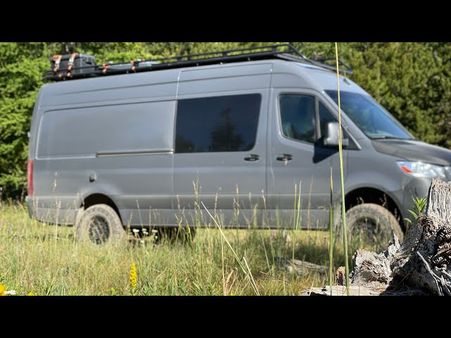 Sprinter Van Project: 1.15 - My Van Tour… Built with Overloading in mind (aka living off-the-grid)