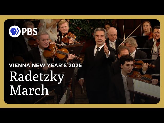 Vienna Philharmonic Performs Radetzky March | From Vienna: New Year's 2025 | Great Performances