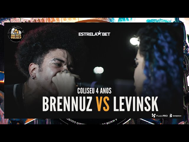 (GUERRA DE FLOW 🔥🔥) BRENNUZ (SP) X LEVINSK (SP) - 2° FASE - BATALHA DO COLISEU - COLISEU 4 ANOS