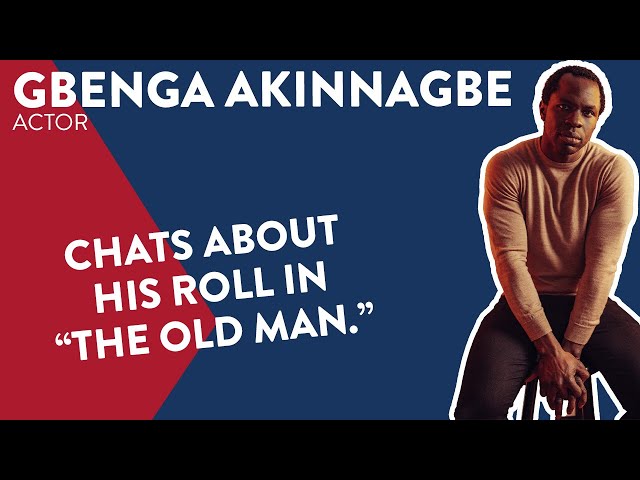 Actor and activist Gbenga Akinnagbe (“The Wire,” “The Old Man”)