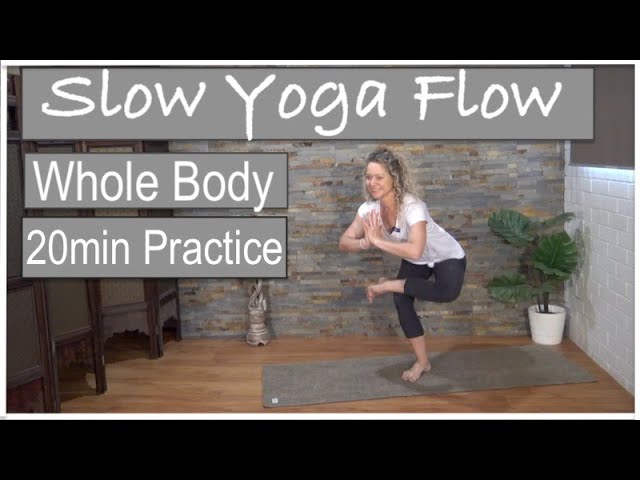 20 Min Slow Flow Yoga | Full Body Tension Release & Strength Building