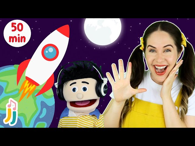 Zoom, Zoom, Zoom, We're Going to the Moon & Twinkle Twinkle Little Star + more nursery rhymes!