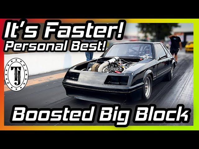 Big Block Chevy Foxbody is Fast….. Personal Best 1/8 mile.......  Let's GO!