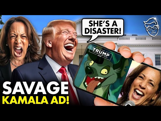 Trump BREAKS Internet With Hysterical New Ad TORCHING Kamala After Biden QUITS in Disgrace! Genius🤣