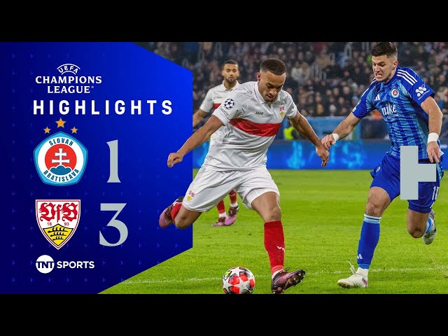 Stuttgart Breeze Past Slovan ‍💨 | Slovan Bratislava 1-3 Stuttgart | UEFA Champions League Highlights