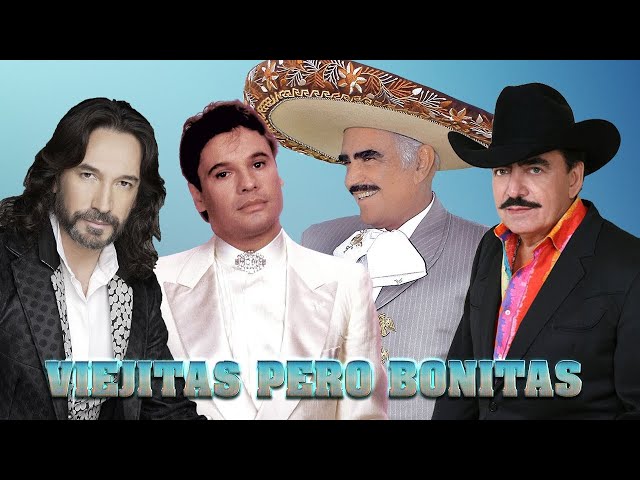 JOAN SEBASTIAN, MARCO ANTONIO SOLÍS, VICENTE FERNÁNDEZ, JUAN GABRIEL EXITOS SUS MEJORES CANCIONES