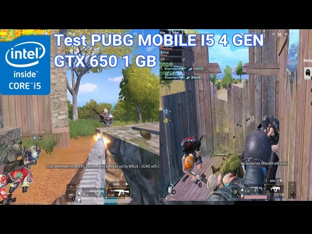 TEST PUBG MOBILE | i5 4 GEN / GTX 650 /  smooth extreme Settings Performance Test 2020