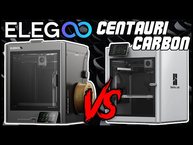 ELEGOO Centauri Carbon : Can It Square Up to the Bambu X1C??