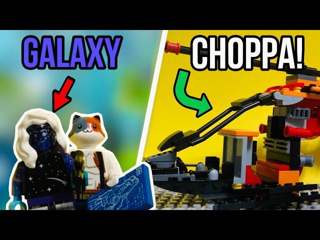 I built a Custom LEGO Fortnite Choppa Set!