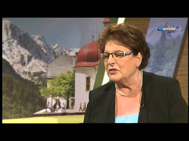 Talk mit Barbara Stamm auf TV BAYERN LIVE*