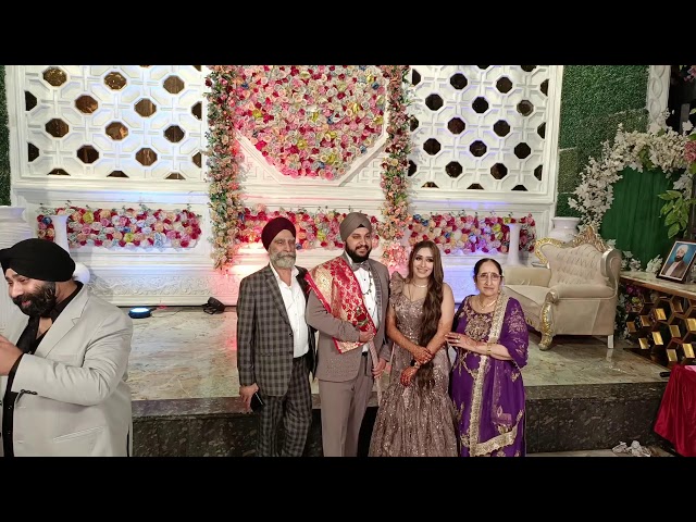 Gurpreet Singh ❤️ Balmeet Kaur  Sagan & Cocktail Ceremony