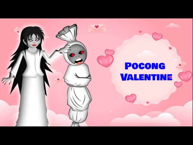 Misteri Coklat Valentine Hantu Pocong Full Episode Animation - Kartun Hantu Lucu #pocong #lucu