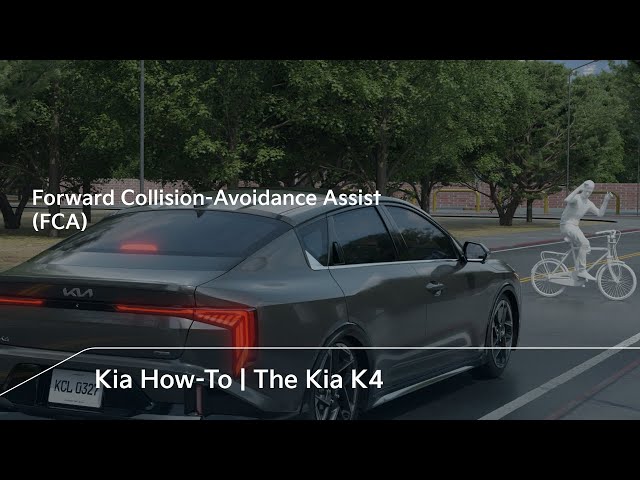 Forward Collision-Avoidance Assist (FCA) | The Kia K4