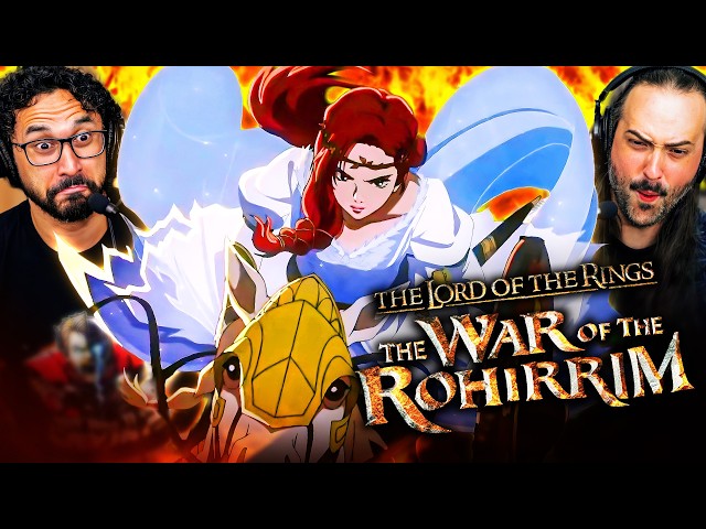 THE LORD OF THE RINGS: The War of the Rohirrim TRAILER REACTION!! LOTR ANIME