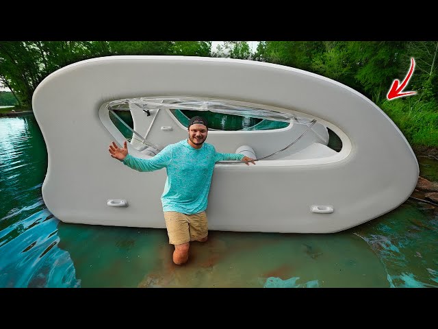 I Imported A $7,000 European INFLATABLE HOUSEBOAT!! (was it worth it?)