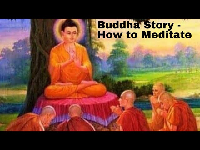 Buddha stories : Monk Soana, How to Meditate | Meditation