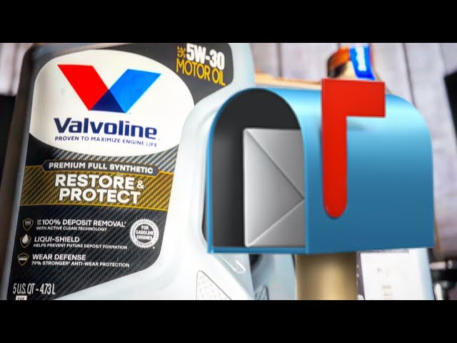 Valvoline Sent & Received: Diesel Engine (VRP); Gear Oil (75W-90) in Non-Limited Slip Differential