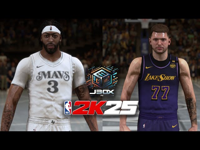 NBA 2K25 PC New Gen Mods | Dallas Mavericks vs Los Angeles Lakers