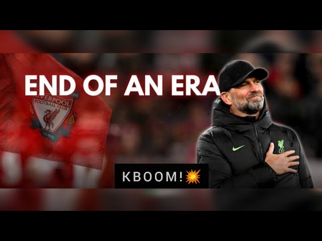 The End Of An ERA!.   Epic Reactions By Jurgen Klopp