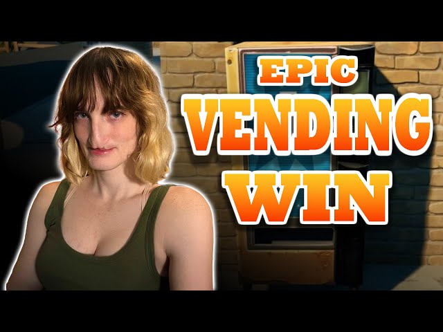 The Fortnite Vending Machine SAVED MY LIFE!!!