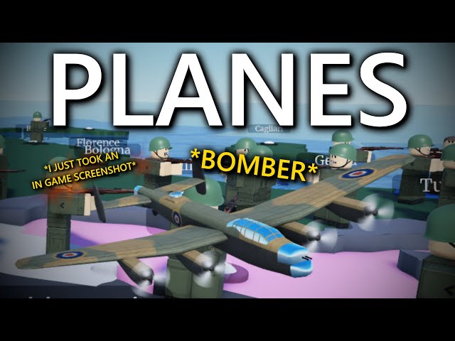 PLANES in Roblox Conquer Europe WW2 (Conquer The World)