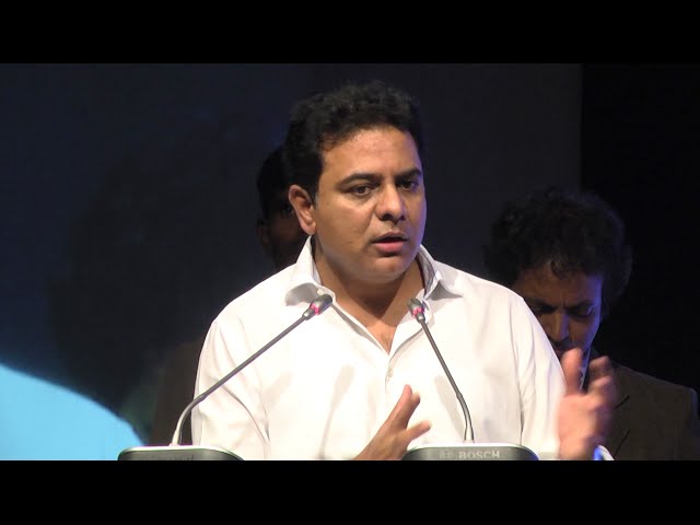 Minister KTR Speech at IT Sectoral Policies Launch