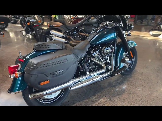 2020 H-D Tahitian Teal Heritage