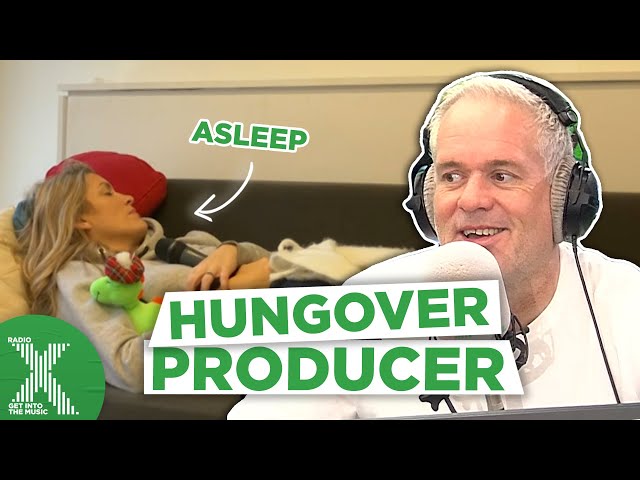 Dealing with a hangover... live on air | The Chris Moyles Show | Radio X