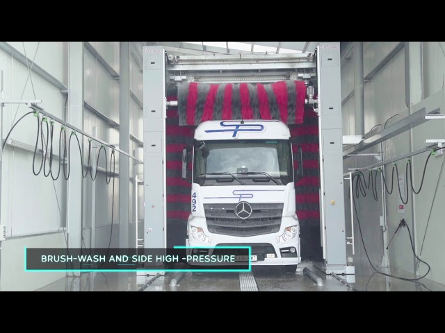 Recommended truck wash process