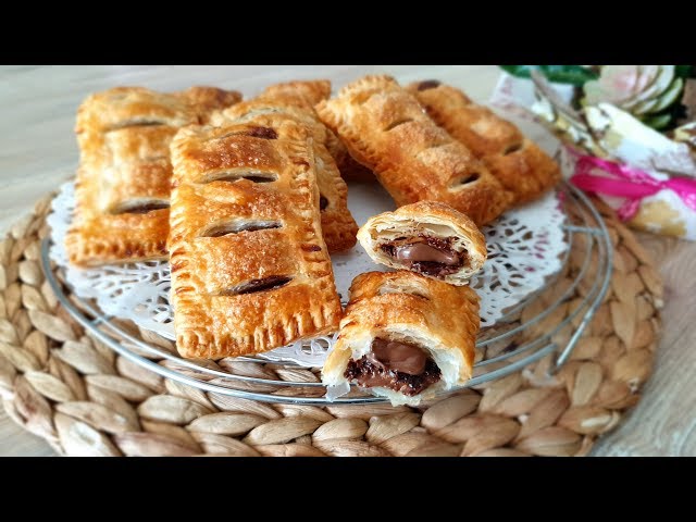 Chocolate Puff Pastry Recipe 5 minutes it's ready ✅