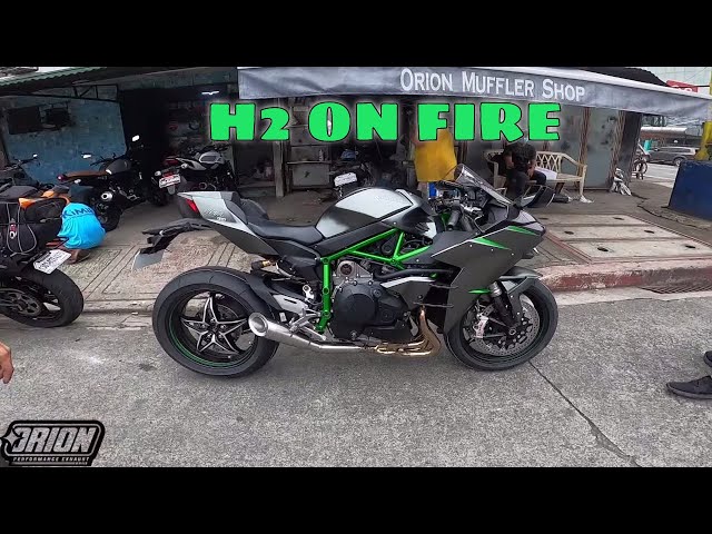 KAWASAKI H2 2020 EXHAUST MODIFICATION| TEST RIDE REVIEW