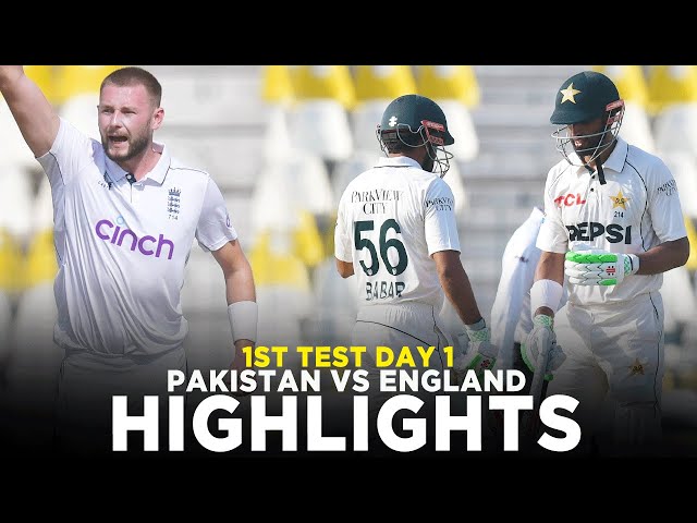 Full Highlights | Pakistan vs England | 1st Test Day 1, 2024 | PCB | M3G1K