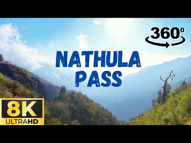 Way to Nathula pass | Road Trip | 8K | 360° VR