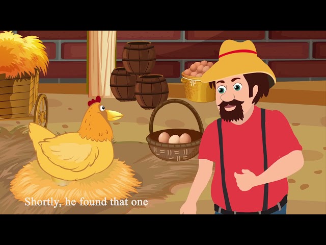 The Golden Egg | Moral Story | Think Before You Act | GreedyFarmer