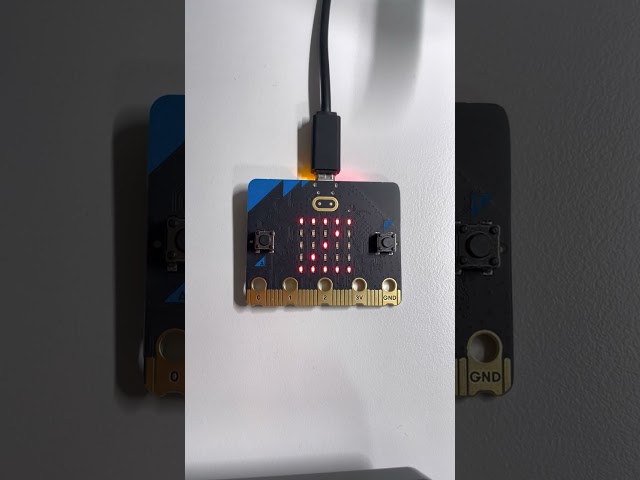 BBC micro:bit V 2.2 & LED text(XYZ)  ✅