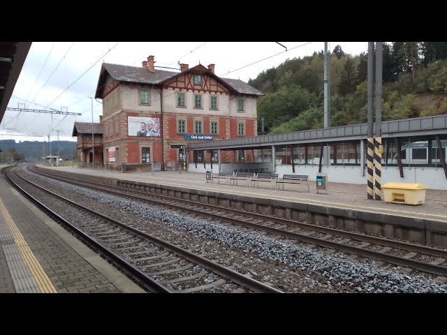 Vlaky v Ústí nad Orlicí #funny #train #vlaky