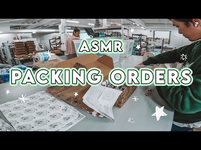 STUDIO VLOG #112 | Packing Orders ASMR With My Brother John 📦✨ Small Business Behind The Scenes