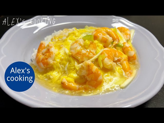 Scrambled Eggs and Shrimp::Easy Recipes to Make at Home