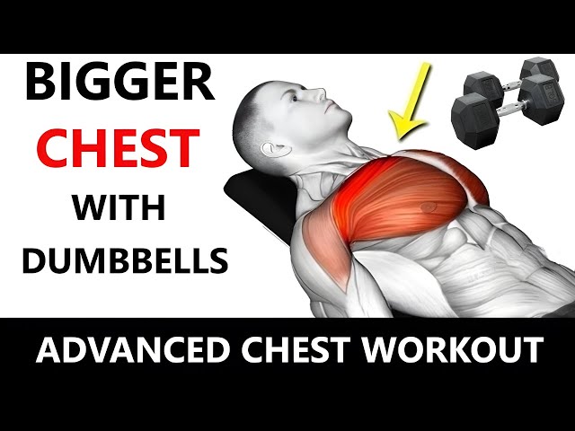 ADVANCED CHEST WORKOUT  MUSCLE BUILDING WORKOUT  DUMBBELL CHEST WORKOUT