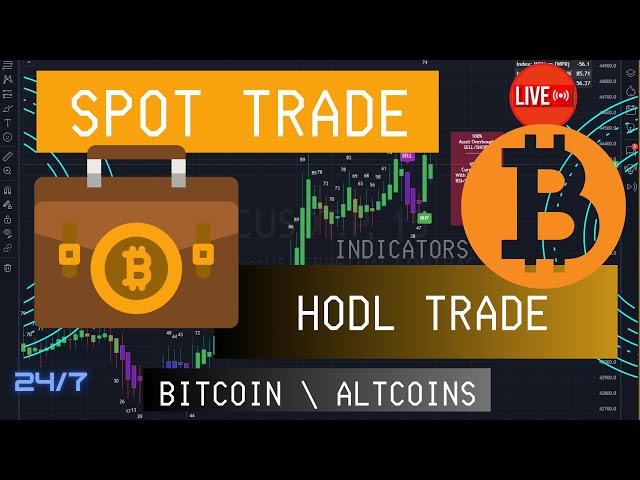 SPOT TRADE - HOLD - Live 24\7. Crypto PORTFOLIO - Spot Tading Live