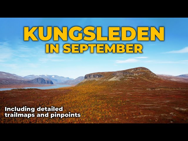 HIKING KUNGSLEDEN IN SEPTEMBER | Kvikkjokk - Saltoluokta | Backpacking Sweden Lapland | fall autumn