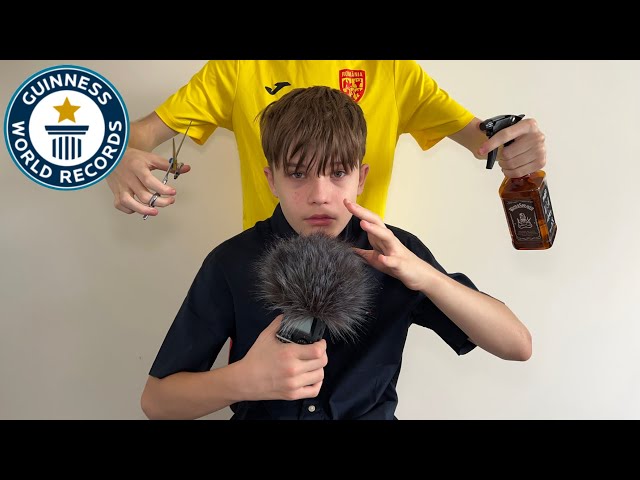 ASMR FASTEST HAIRCUT