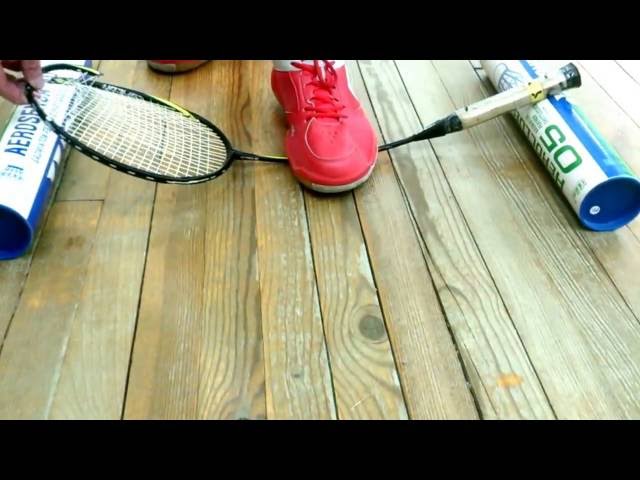 Badminton Experiment #1: Carlton Kinesis shaft durability