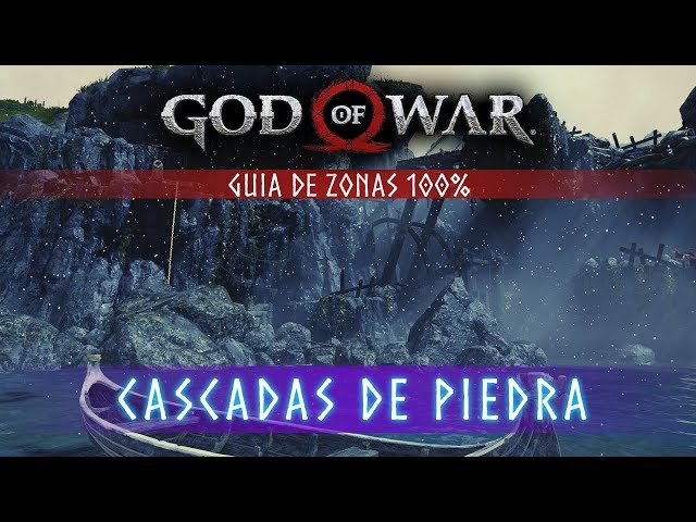 God of War Guia de Zonas 100% - Cascadas de piedra