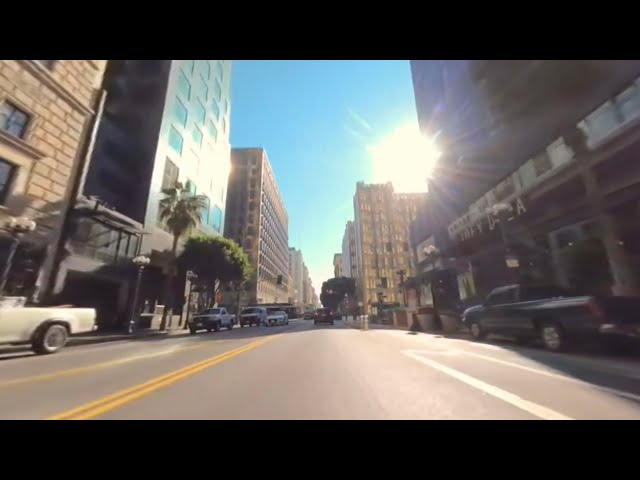 3D VR Driving Los Angeles January 21, 2022 10 Downtown